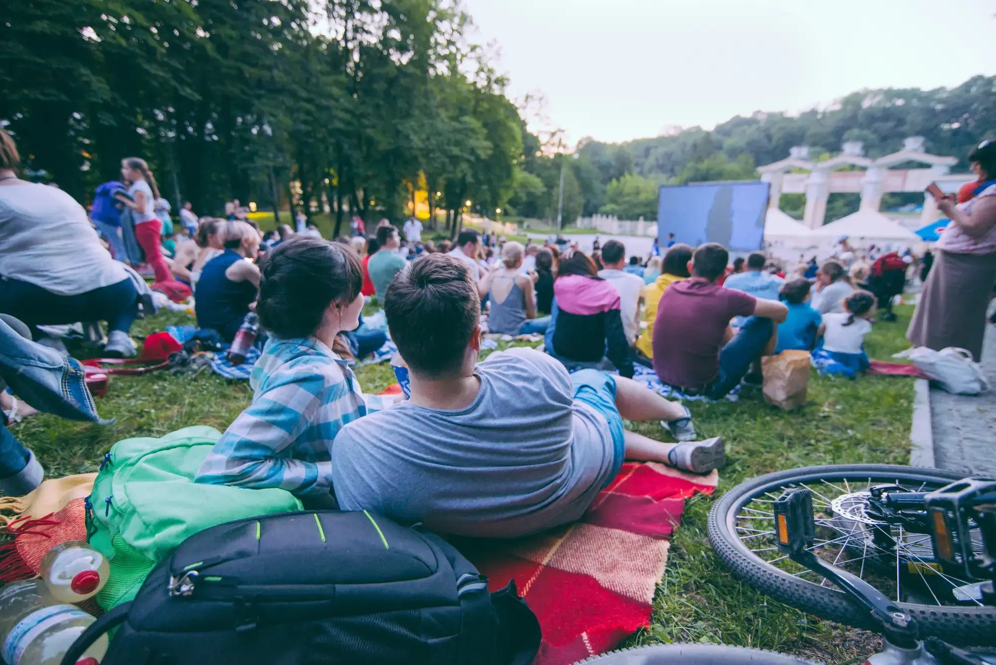 Evenement dans un parc urbain Evenement dans un parc urbain