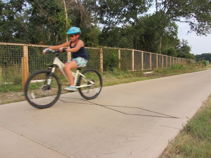 Compteur vélo ZELT à Houston