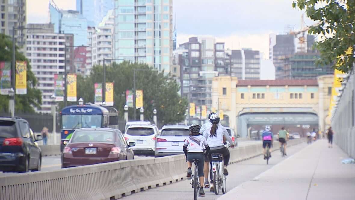 burrard-street-bridge-bike-lanes-south-side-sunday-14-july-2019 burrard-street-bridge-bike-lanes-south-side-sunday-14-july-2019