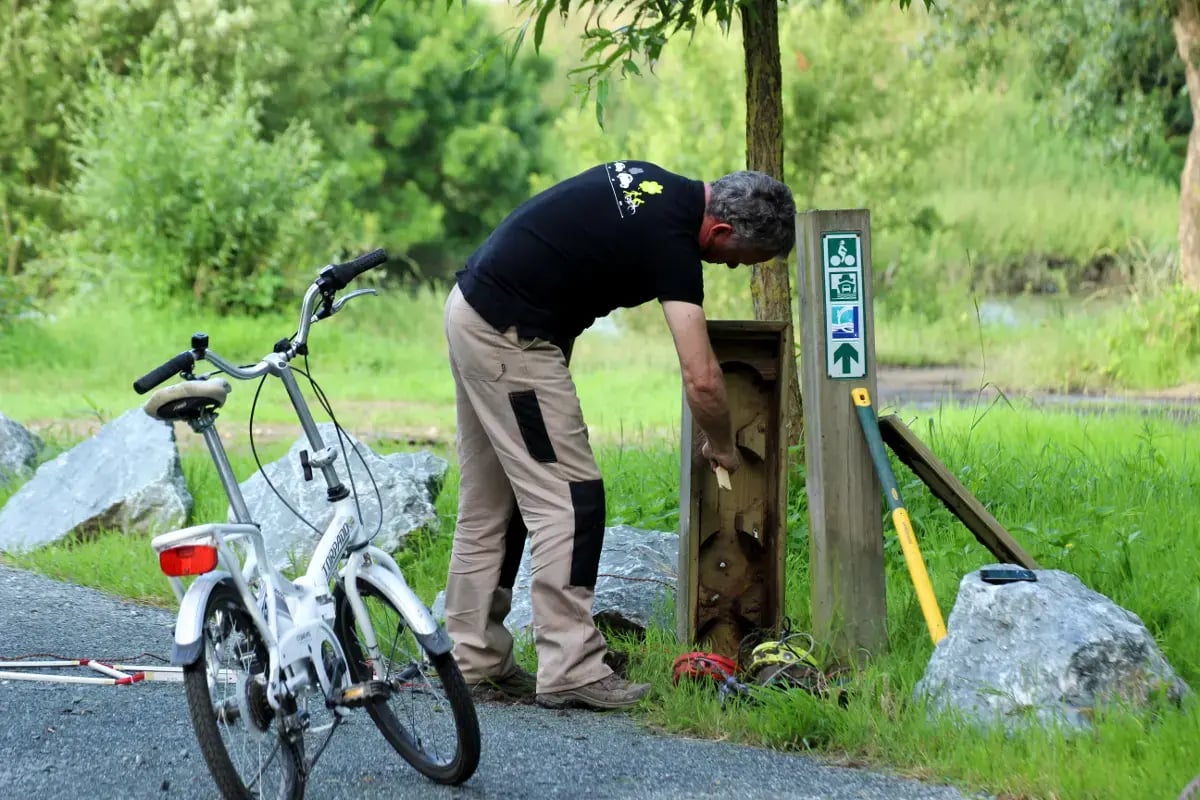 Maintenance d'un compteur vélo