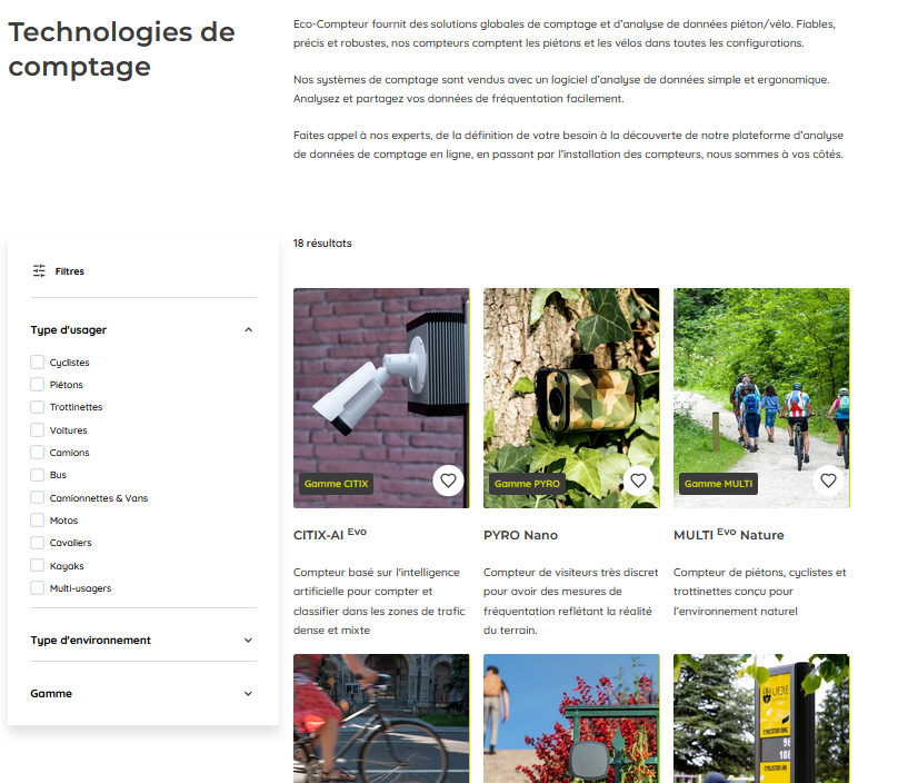 Listing produit Eco-Compteur