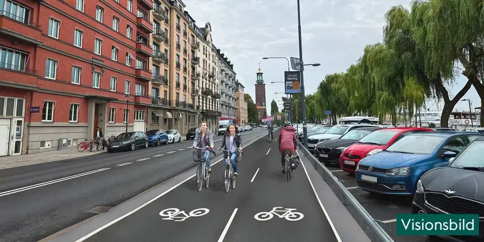 norr-malarstrand-bredare-cykelbana-visionsbild