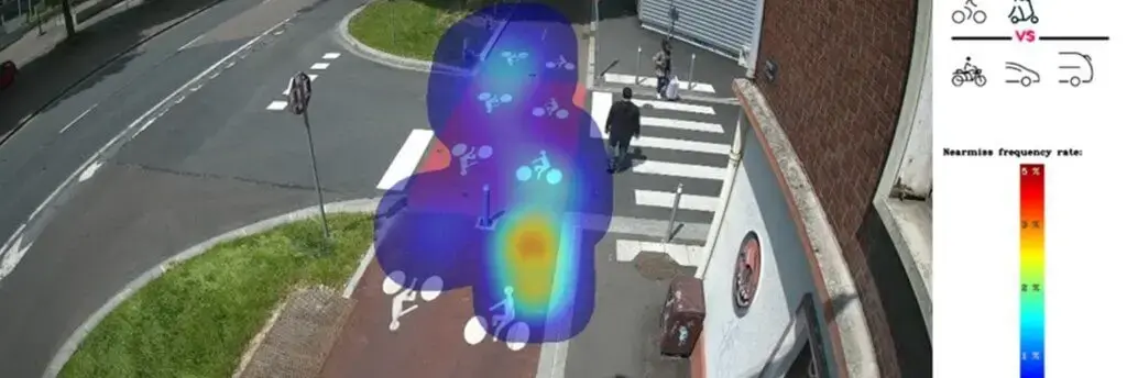 Sécuriser les cyclistes grâce aux données : analyser les accidents et 'presque-accidents' pour concevoir de meilleurs aménagements
