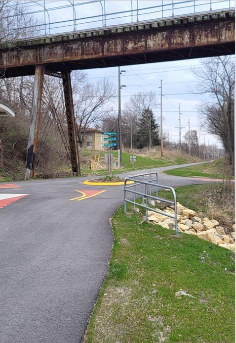 The "Velo UnderRound", connecting multiple trails in Madison & Fitchburg